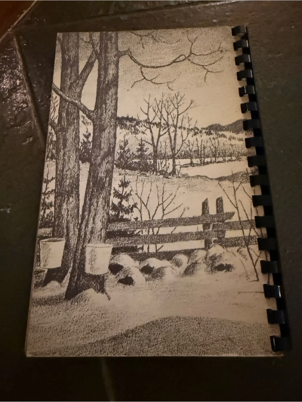VTG Vermont Maple Recipes by — Black & Cream Cookbook